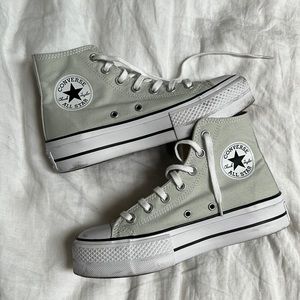 High top platform converse